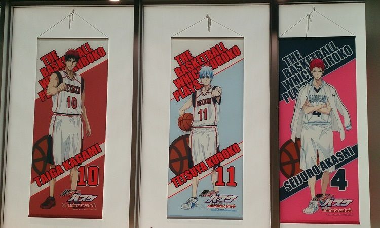 アニメイトカフェ 黒子のバスケ 池袋2号店オープン 今更レポ 振り返らない報告書