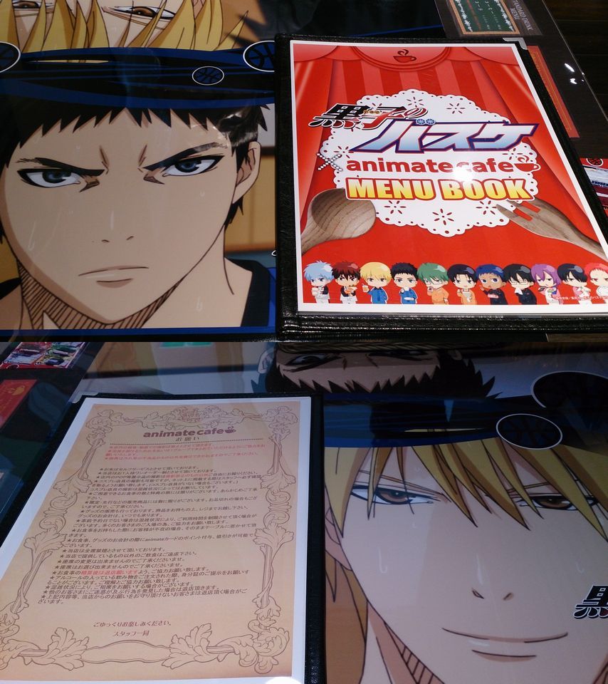 アニメイトカフェ 黒子のバスケ 池袋2号店オープン 今更レポ 振り返らない報告書 アニメイトカフェ 黒子のバスケ 池袋2号店オープン 今更レポ 振り返らない報告書