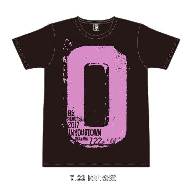 B'z SHOWCASE 2017 -B'z In Your Town- ツアーグッズ決定!! 熊本・山口