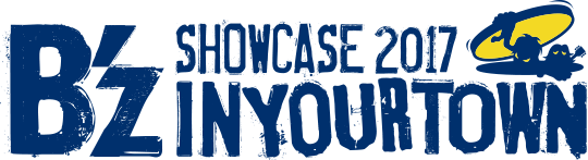 B'z SHOWCASE 2017 -B'z In Your Town- ♪ツアーロゴ公開♪ 2017/5/19
