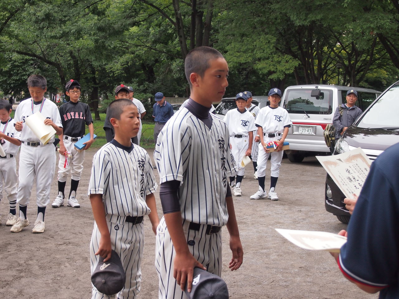 足立球友会 : ジュニアスポーツ大会表彰式