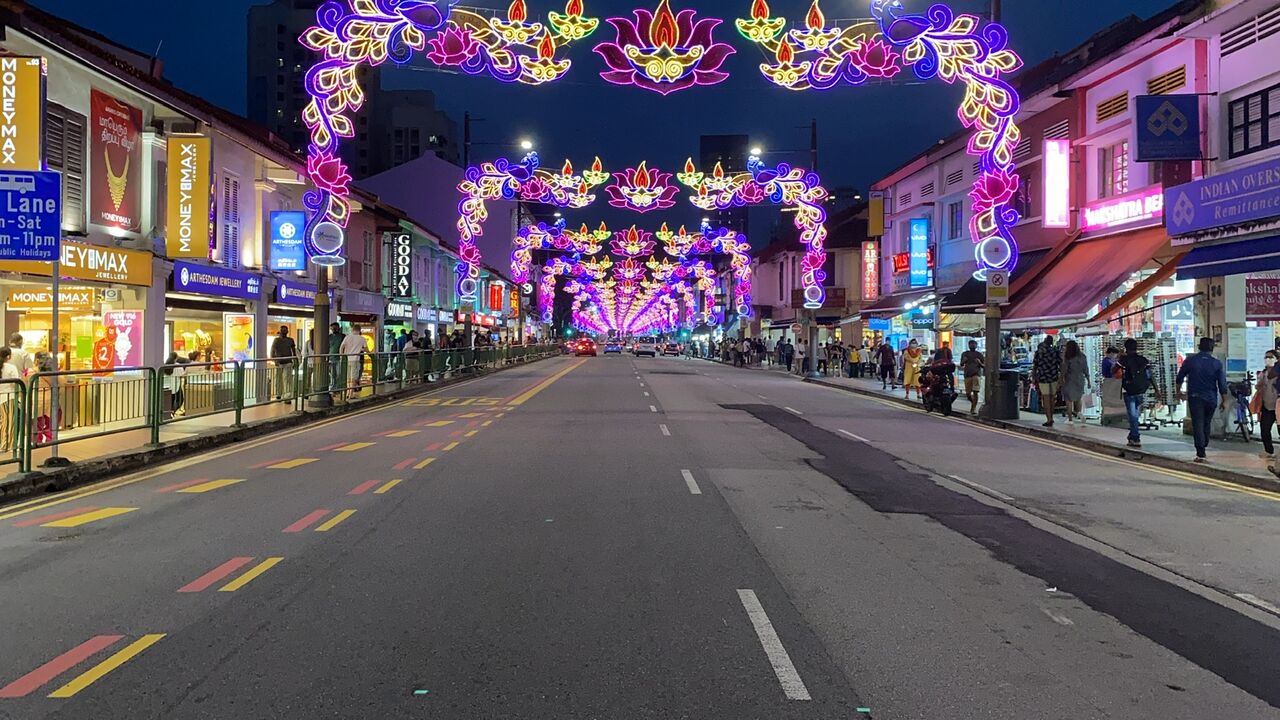 シンガポール Happy Deepavali In Singapore 世界各国訪問ライフブログ