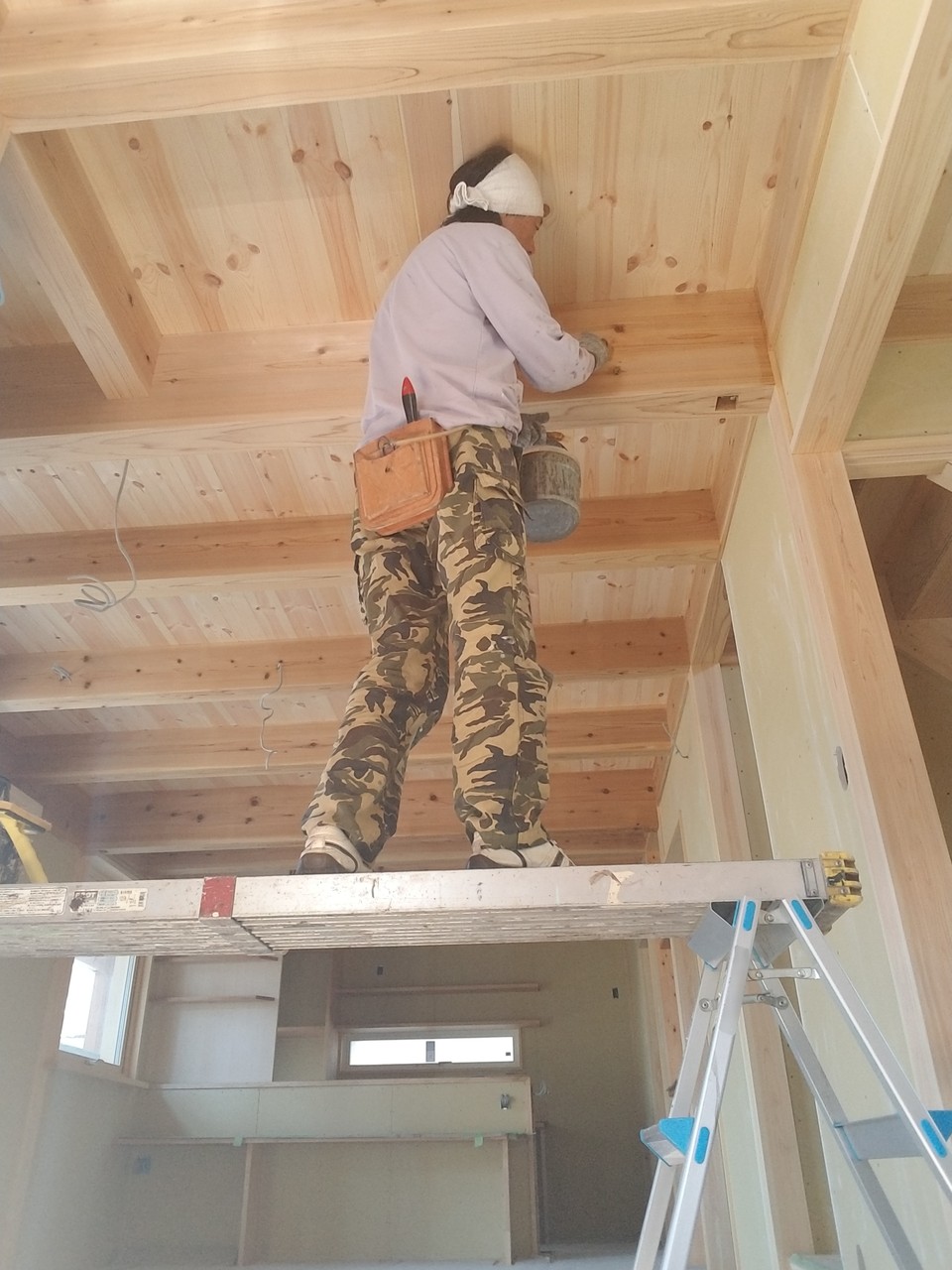 屋内木部塗装 外壁塗装 屋根塗装のアダチペイント 岐阜市 関市 美濃市 美濃加茂市 各務原市