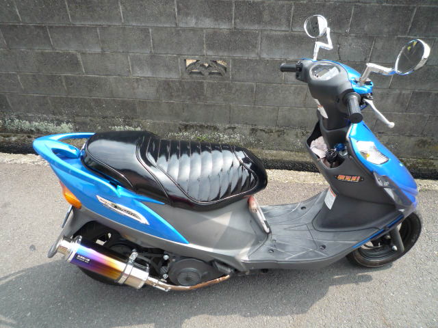 アドレス V125 エナメルシート ブラック