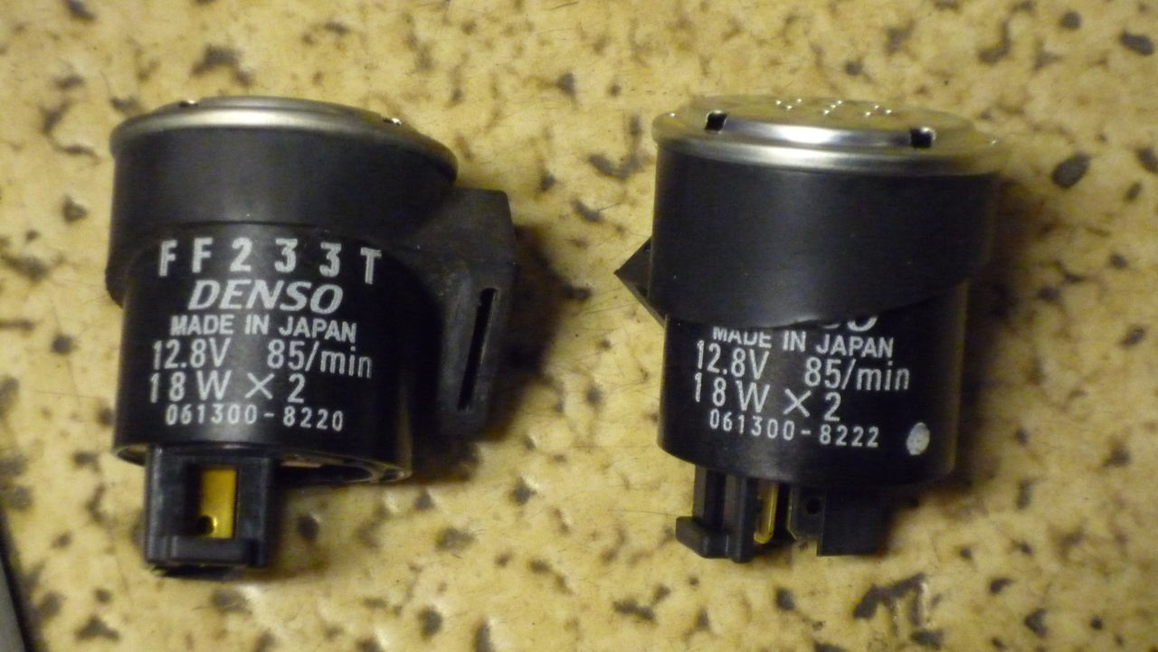 みぎ ウインカーの点滅直る ビビリ音セロハンテープでごまかす : 通勤特急