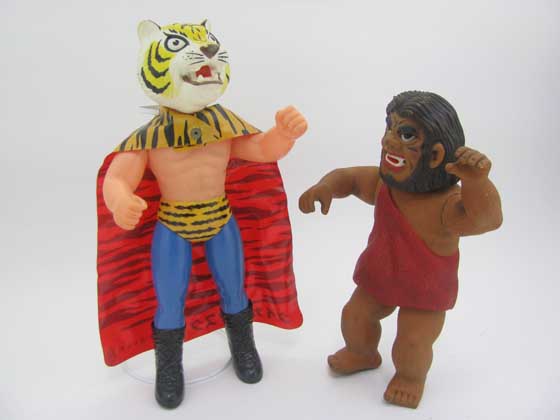 獣人ゴリラマンvsタイガーマスク（スタンダード、ミドル、ミニサイズ