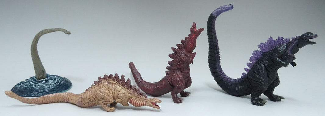 シンゴジラ２ Hg ガシャポン 全４種 怪獣怪人大行進