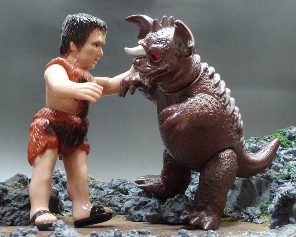 フランケンシュタイン＆バラゴン＆サンダ＆ガイラ（M1号） ソフビ4