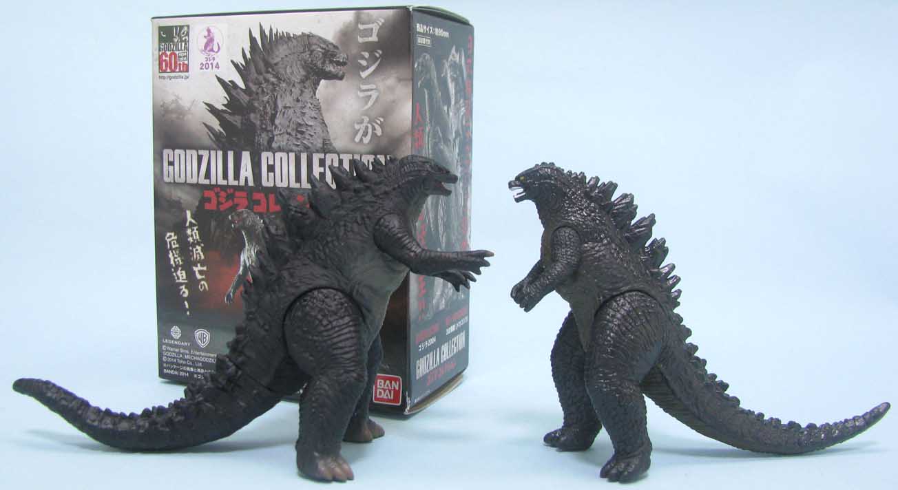 食玩（ソフビ ）2014「ゴジラコレクション」【 BANDAI 】 : 怪獣