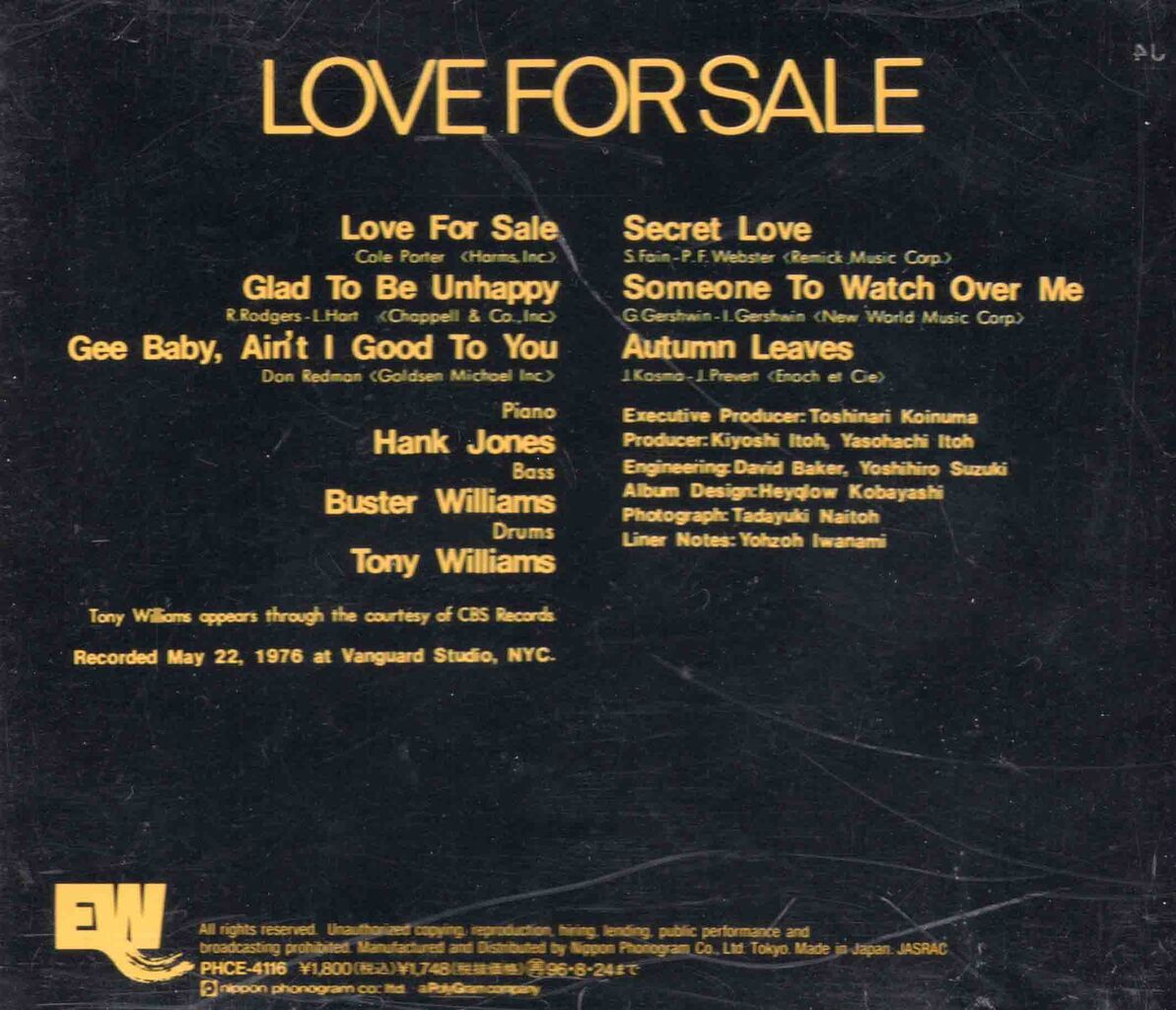 LOVE FOR SALE-2