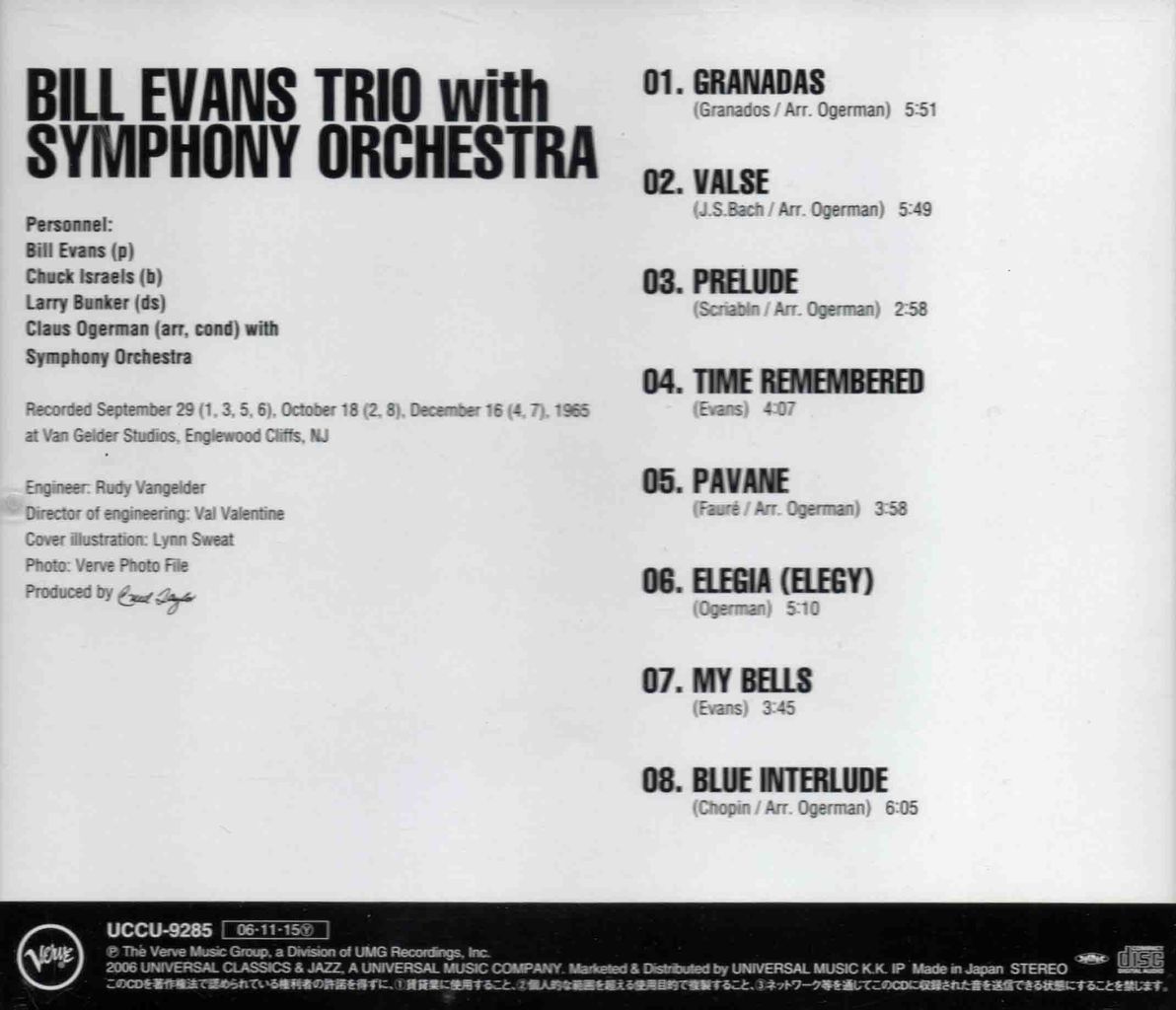BILL EVANS TRIO WITH SYMPHONY ORCHESTRA-2