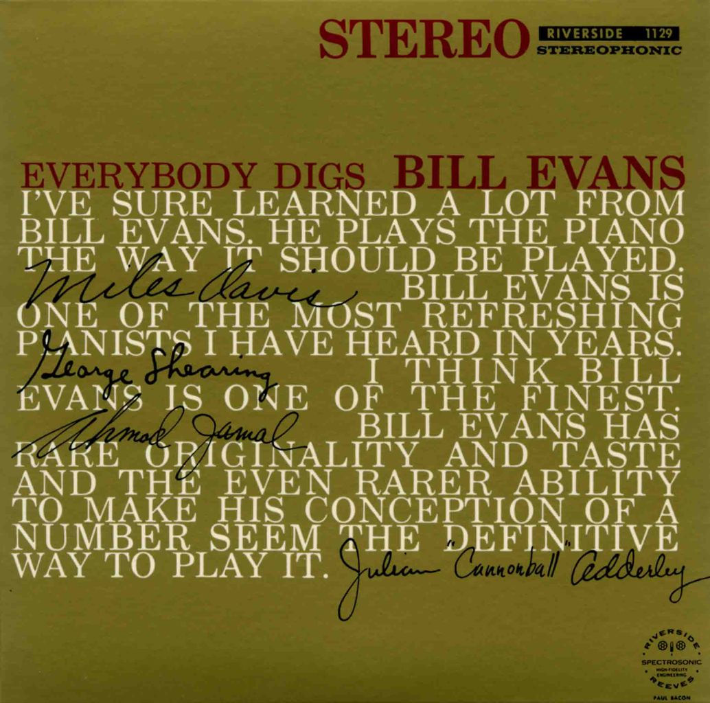 EVERYBODY DIGS BILL EVANS-1