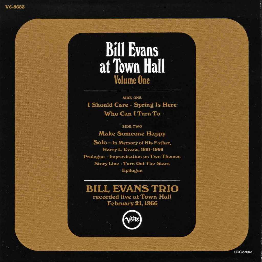 BILL EVANS AT TOWN HALL-2