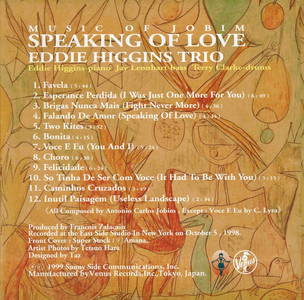 SPEAKING OF LOVE¡ÁMUSIC OF JOBIM-2