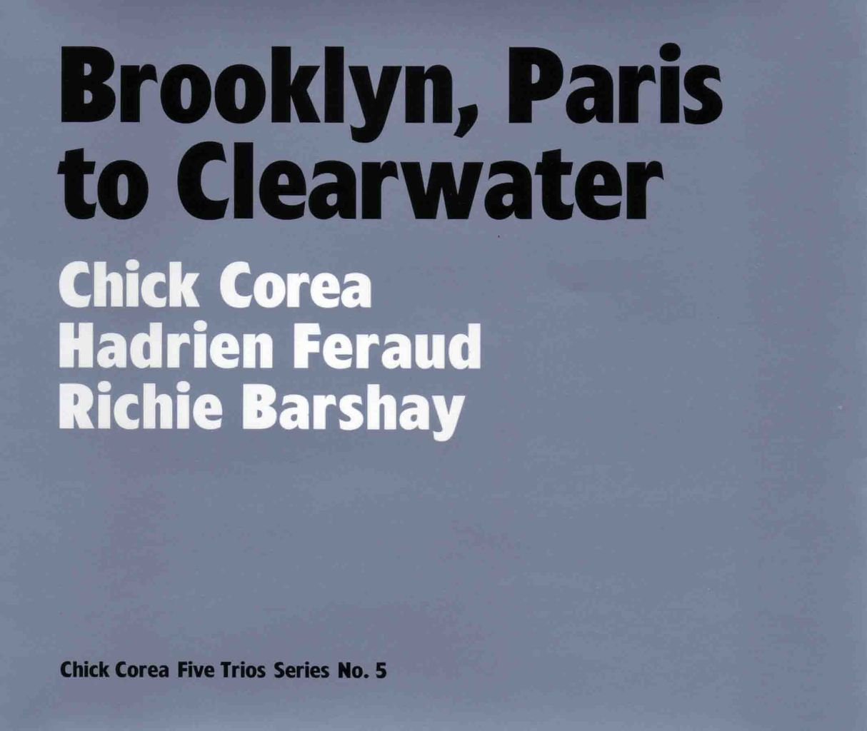 BROOKLYN, PARIS TO CLEARWATER-1