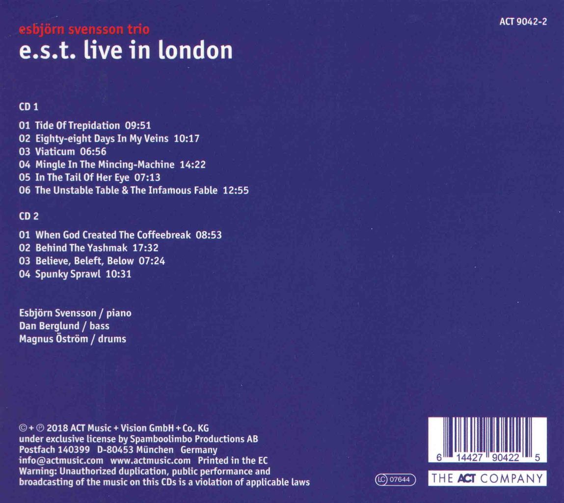 E.S.T. LIVE IN LONDON-2