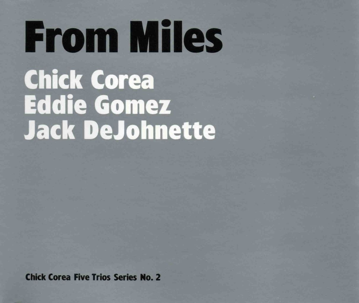 FROM MILES-1
