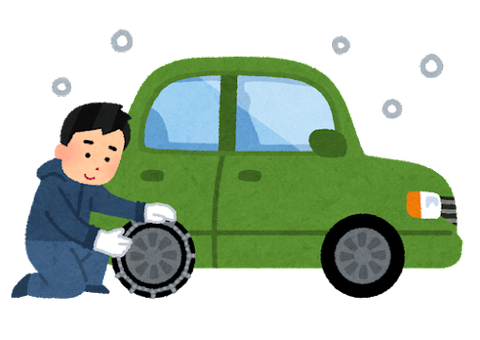 car_tire_koukan_chain