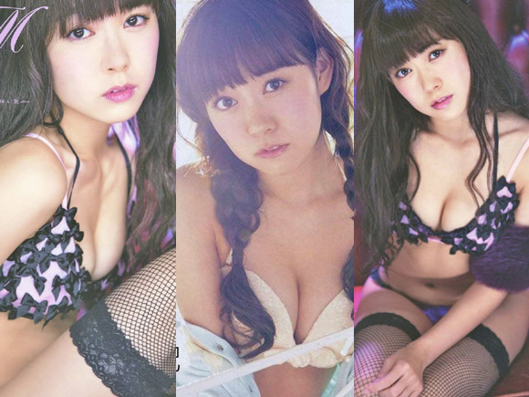渡辺美優紀の下着グラビア画像