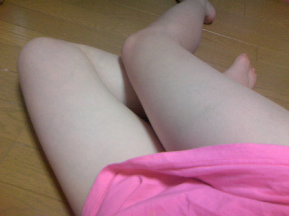 素人女神の脚フェチエロ写メ016