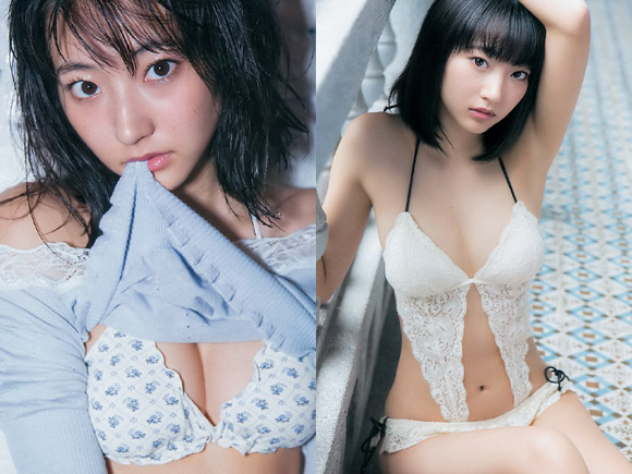 武田玲奈(１９)の胸見せ＆変態水着。