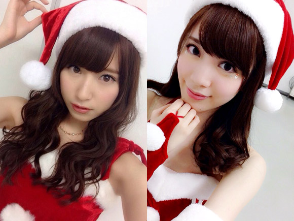 乃木坂46のサンタコスプレ