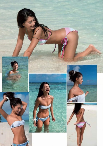 ダレノガレ明美の水着グラビア画像002