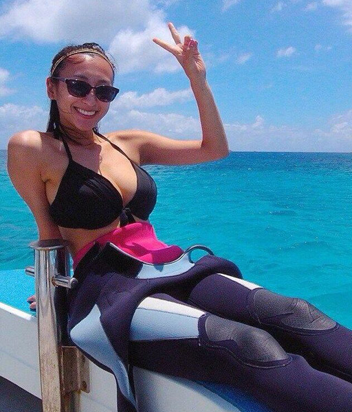 「おっぱいでかっ！」 女性も認めた浅田舞さん（26）の爆乳ビキニ画像ｗｗｗ