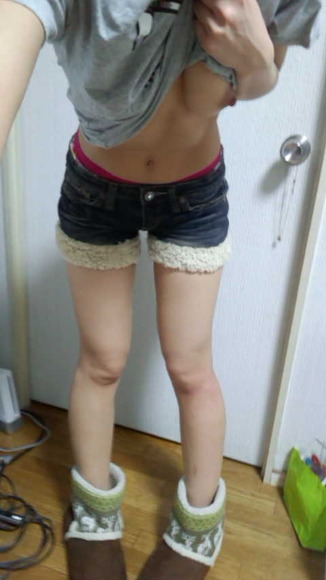 素人女神の脚フェチエロ写メ009