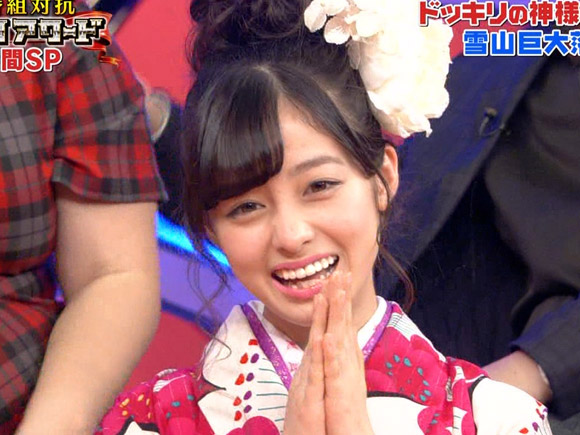 橋本環奈の可愛すぎる晴れ着姿