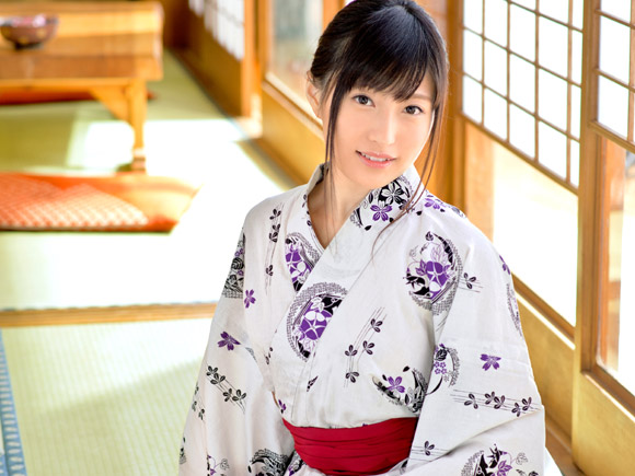 北野のぞみとプライベート露天風呂でH開始!