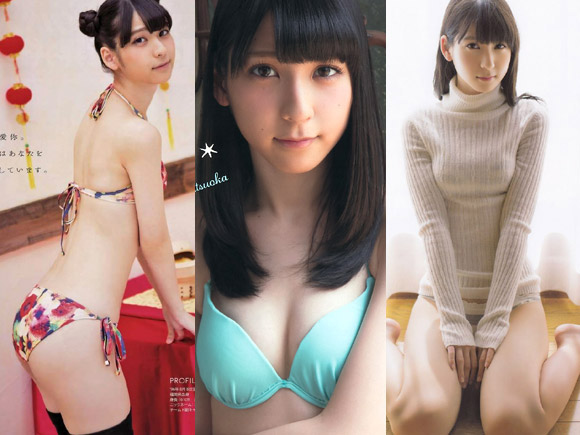 松岡菜摘のグラビア画像