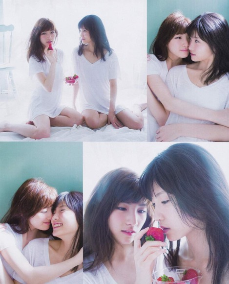 岡田奈々と谷口めぐのコラボグラビア画像003