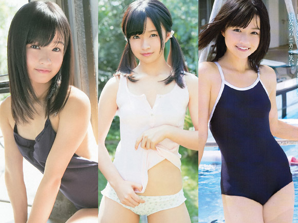 また新たなロリカワ美少女が…!百川晴香の少しエッチなグラビア画像×20
