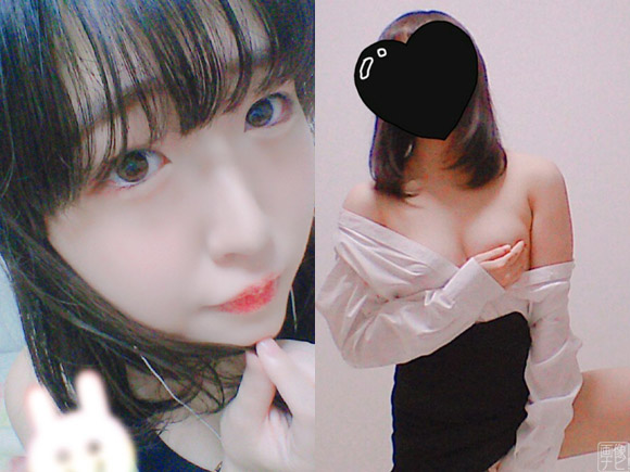 １８歳の可愛い女子が綺麗な乳首＆制服で指舐め動画をアップ