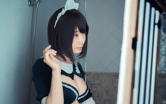 190806伊織もえのメイドコス018