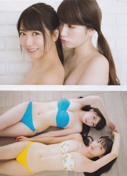 白間美瑠の水着グラビア074