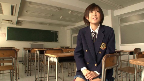 小倉ゆずのスク水H画像001