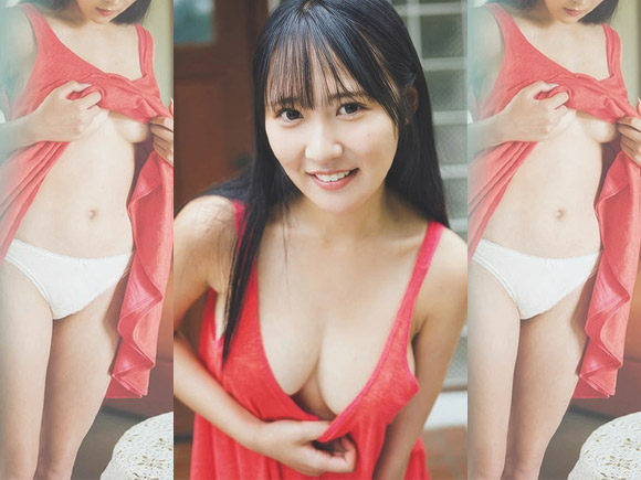 dela本多もか ハミ出しまくりのスゴい乳