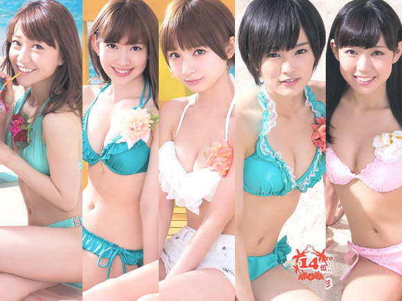 【AKB】2013年も総選挙のあとは水着サプライズ!! 予告編 画像×６