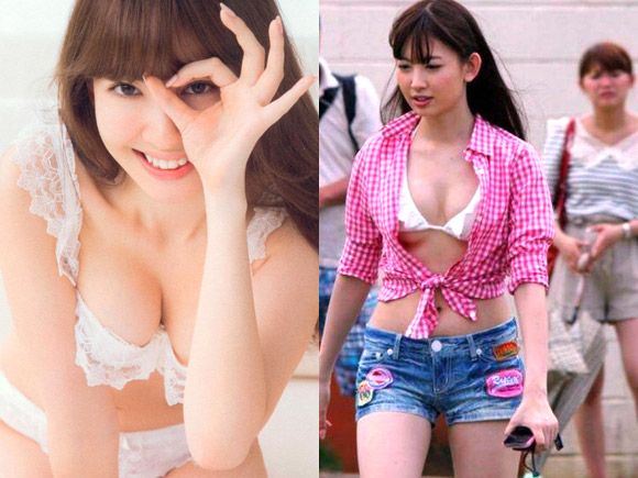 こじはるの下乳が出てる画像