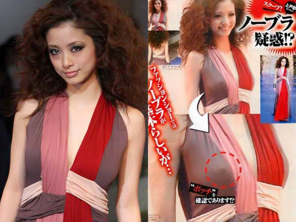 上戸彩の乳首が過去に一回だけ見えたことあるって知ってる 画像ナビ