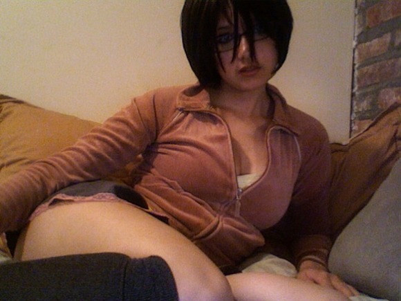 巨乳ハーフ美女のライブ・チャットキャプ018