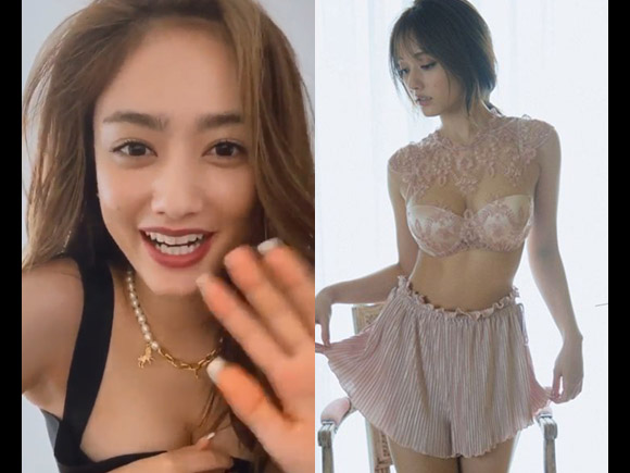 イッテQ出川ガールの谷まりあ セクシーなランジェリー姿