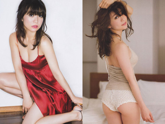 大島優子(25)またまたホテルで密会シチュのグラビア!画像×42