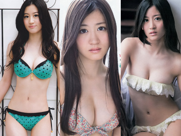 【NMB】巨乳な黒髪お嬢様!上西恵のグラビアエロ画像×27