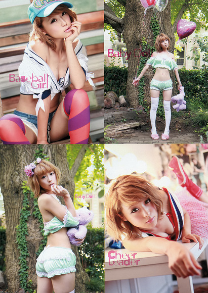 鈴木奈々のコスプレグラビア画像002