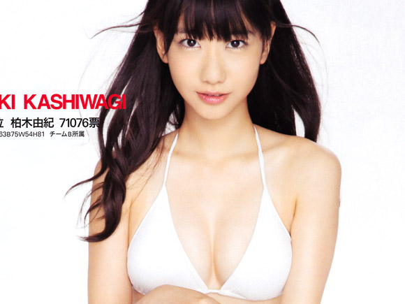 【AKB】柏木由紀の素晴らしい巨乳を堪能できるエロ画像×44