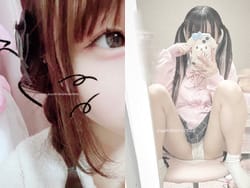 低身長146cm18歳女子が幼い下着でえっちなパイパン鏡撮り