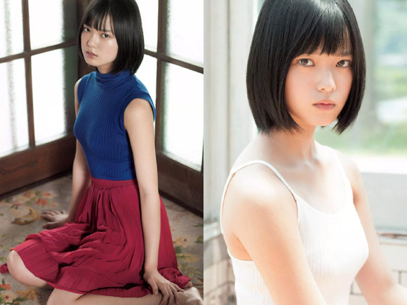 欅坂46のセンター 平手友梨奈(15)のお胸がご立派。